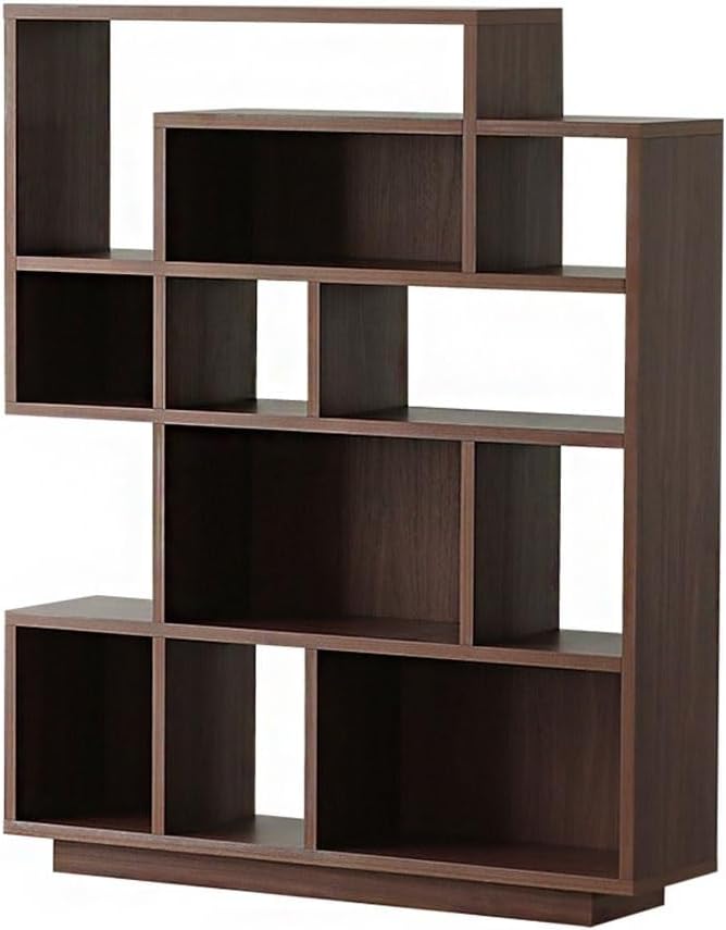 thalo Bookcases Nordic Bookshelf Office Green Plant Flower Rack Living Room Retro Bookcase Storage Lattice Cabinet Multi-Layer Shelf Bookshelves Organizer