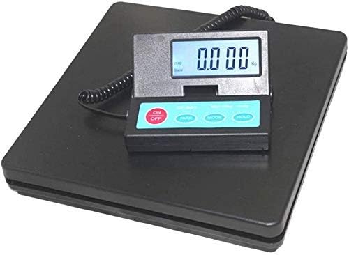 DJFKDYHPE Electronic Scales High Accuracy Postal Scales, Slim Design with Back-lit LCD Display Tare Function Easy to Use