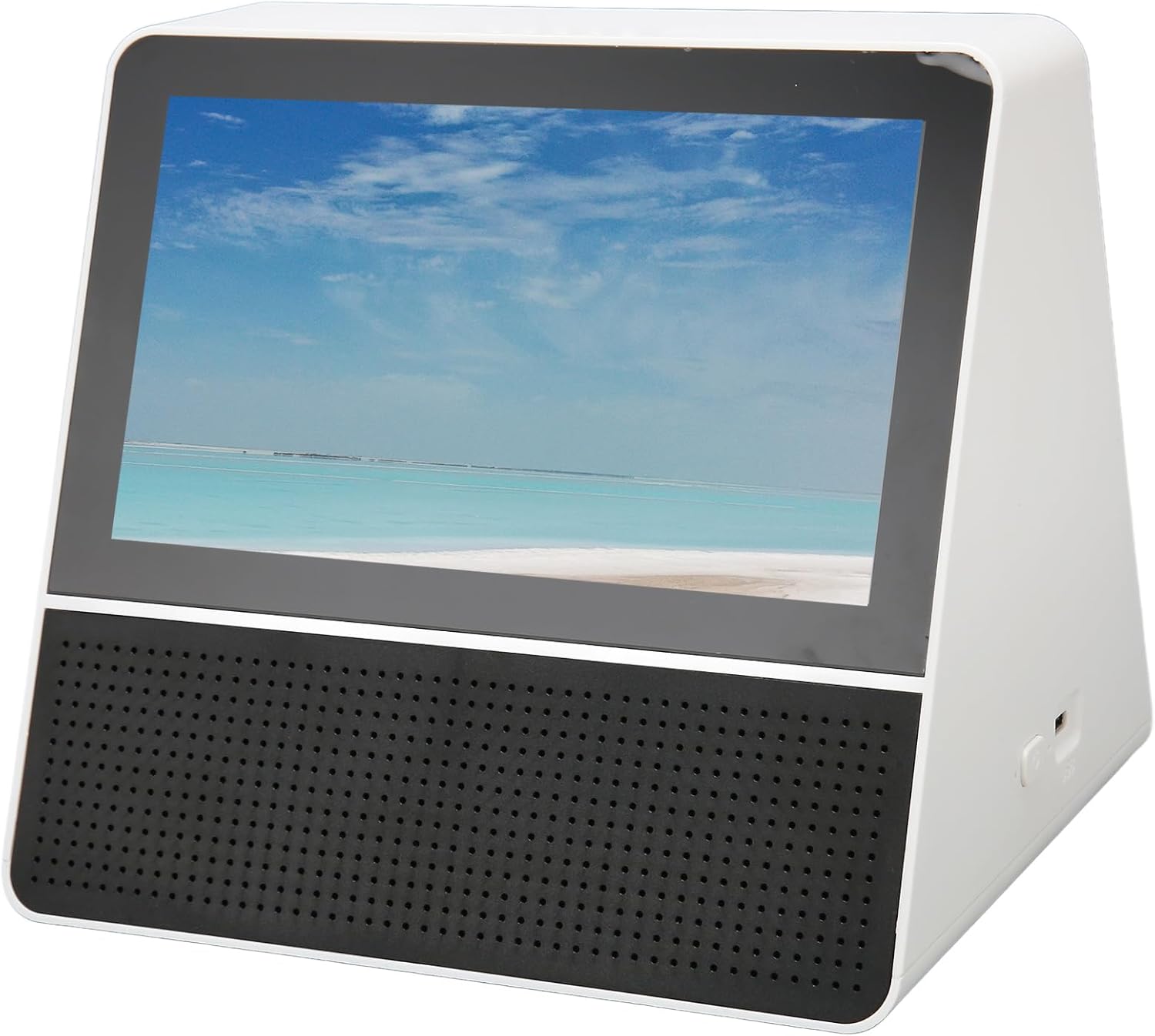 Double Screen Translator 2.4 5G Dual WiFiDual 7in Synchronized Translator Device, Fast Recognition, Multiple Connection Options, Suitable for Airports, Hotels, (US