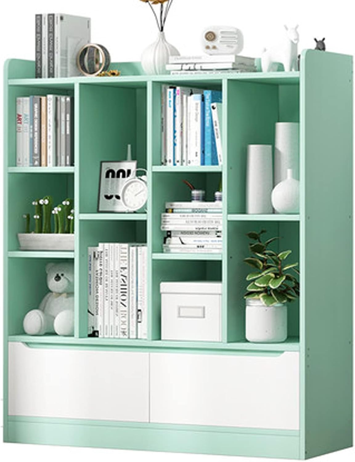 Bookshelf Floor-to-Ceiling Bookshelves Family Bedroom Living Room Bookcases Storage Cabinets Living Room and Home Office