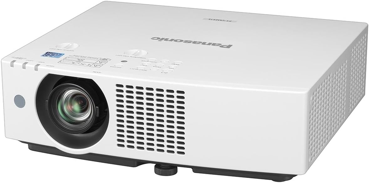Panasonic PT-VMZ51S WUXGA LCD Laser Projector, 5200 Lumens, No Digital Link, White