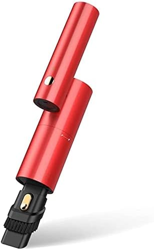 Dongng Mini Handheld Vacuum Cleaner,USB Rechargeable Lithium Ion Car Vacuum Cleaner, Mini Hand Vacuum Cleaner for Cleaning Pet Hair,Vehicles and Home Energy-Saving and Silent (Color : Red)