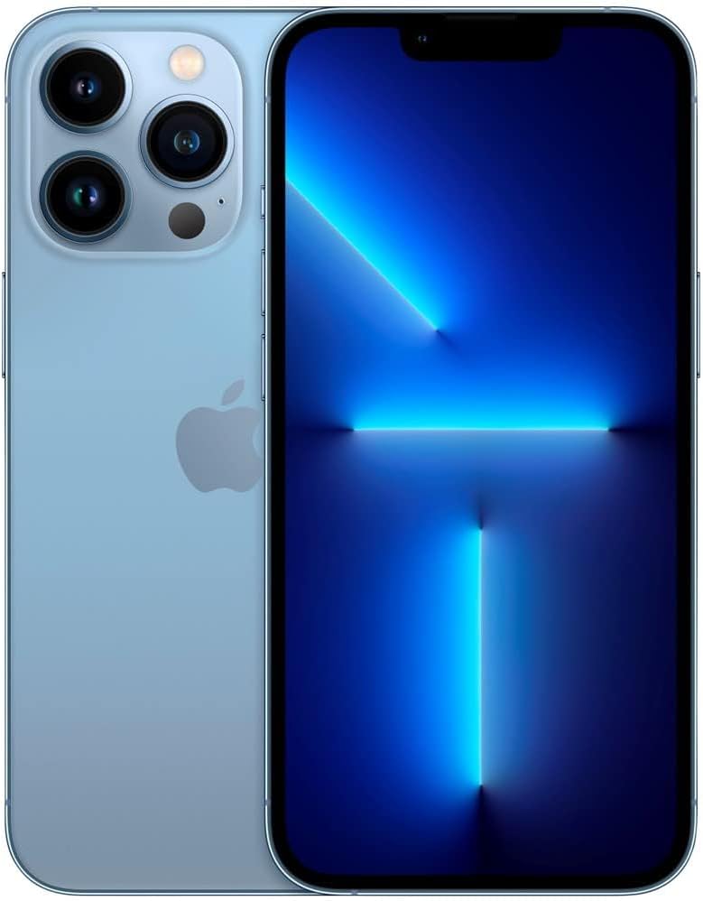 Apple iPhone 13 Pro, 1TB, Sierra Blue - Unlocked (Renewed)