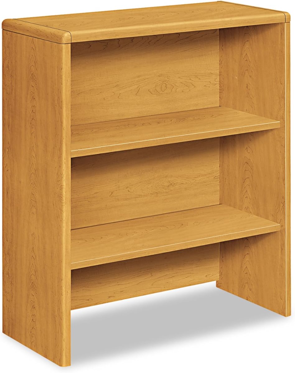 HON COMPANY 107292CC 10700 Series Bookcase Hutch, 32-5/8w x 14-5/8d x 37-1/8h, Harvest