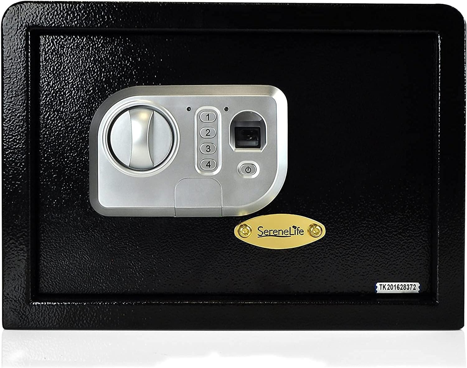 SERENELIFE RELAX SereneLife Electrination Safe Box Steel Alloy Drop Safe Includes Keysonic Fingerprint Safe Box - Safe Lock Boxes, Safe Box Digital Safe Box Home Safe Box Comb