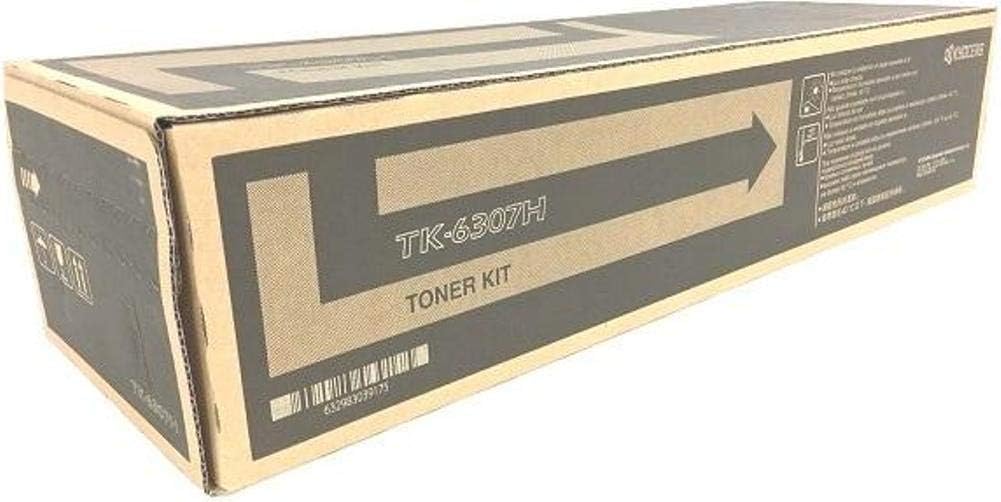 KYOCERA Genuine TK-6307H High Yield Black Toner Cartridge for TASKalfa 3500i, 4500, 5500i (1T02LH0US2)