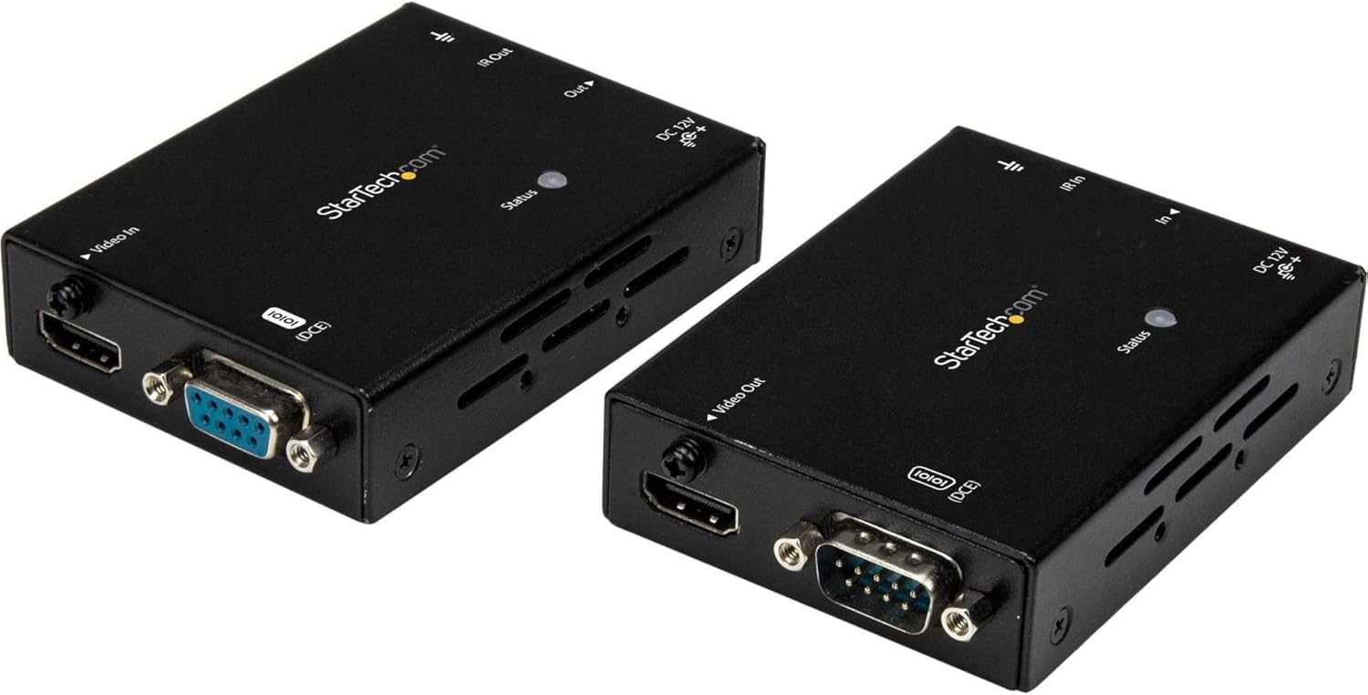 HDMI over CAT5 Extender with IR and Serial - HDBaseT Extender - HDMI over CAT6 - 4K