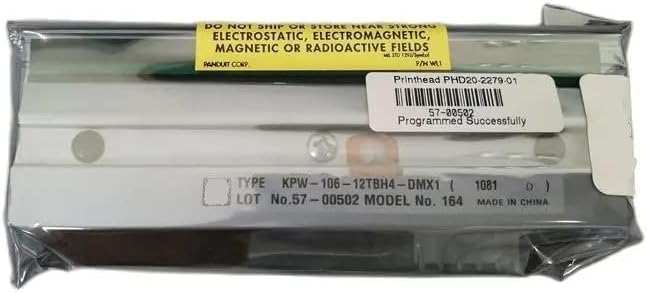 NOTRYA Printer Accessories New-Original Print Head Compatible with Datamax I-4310 300DPI KPW-106-12TBH4-DMX1 PHD20-2279-01 KPA-106-12TAJ2-DMX2 PHD20-2282-01