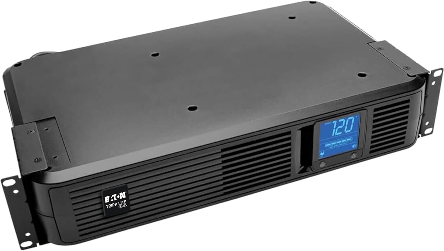 Tripp Lite SMART1500LCDXL 1500VA Rack Mount UPS Battery Backup with Expandable Run Time Option, 900W, 8 Outlets, Short Depth, 2U Rackmount UPS, AVR, LCD Screen