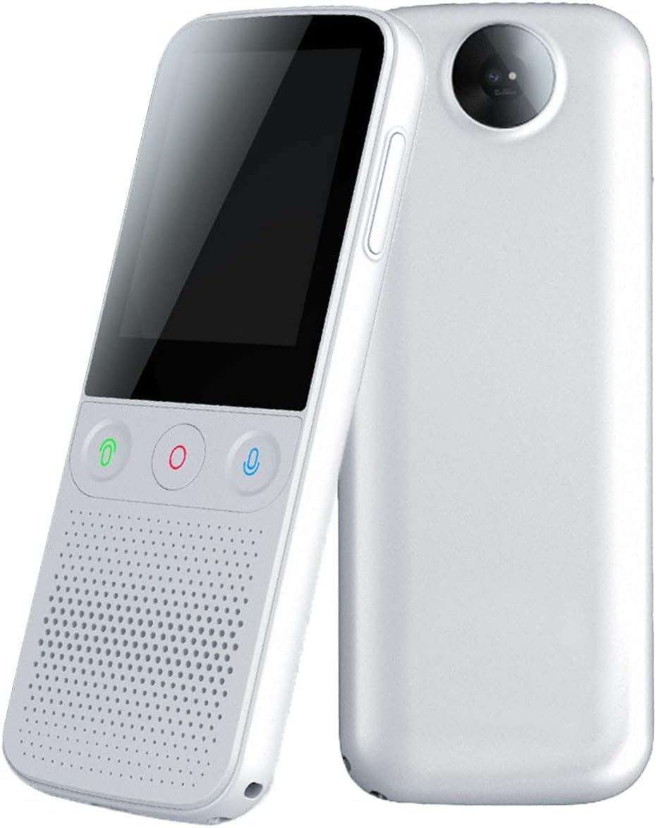 Foreign Language Voice Translator Portable Photo Scanning Converter Two-Way Multi-Language Translation 2.4 Inch Touch Sn WiFi rt Offline with Recorder Function Star of Light