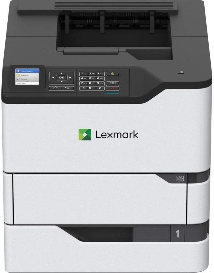 Lexmark MS820 MS821dn Laser Printer - Monochrome - 1200 x 1200 dpi Print - Plain Paper Print - Desktop