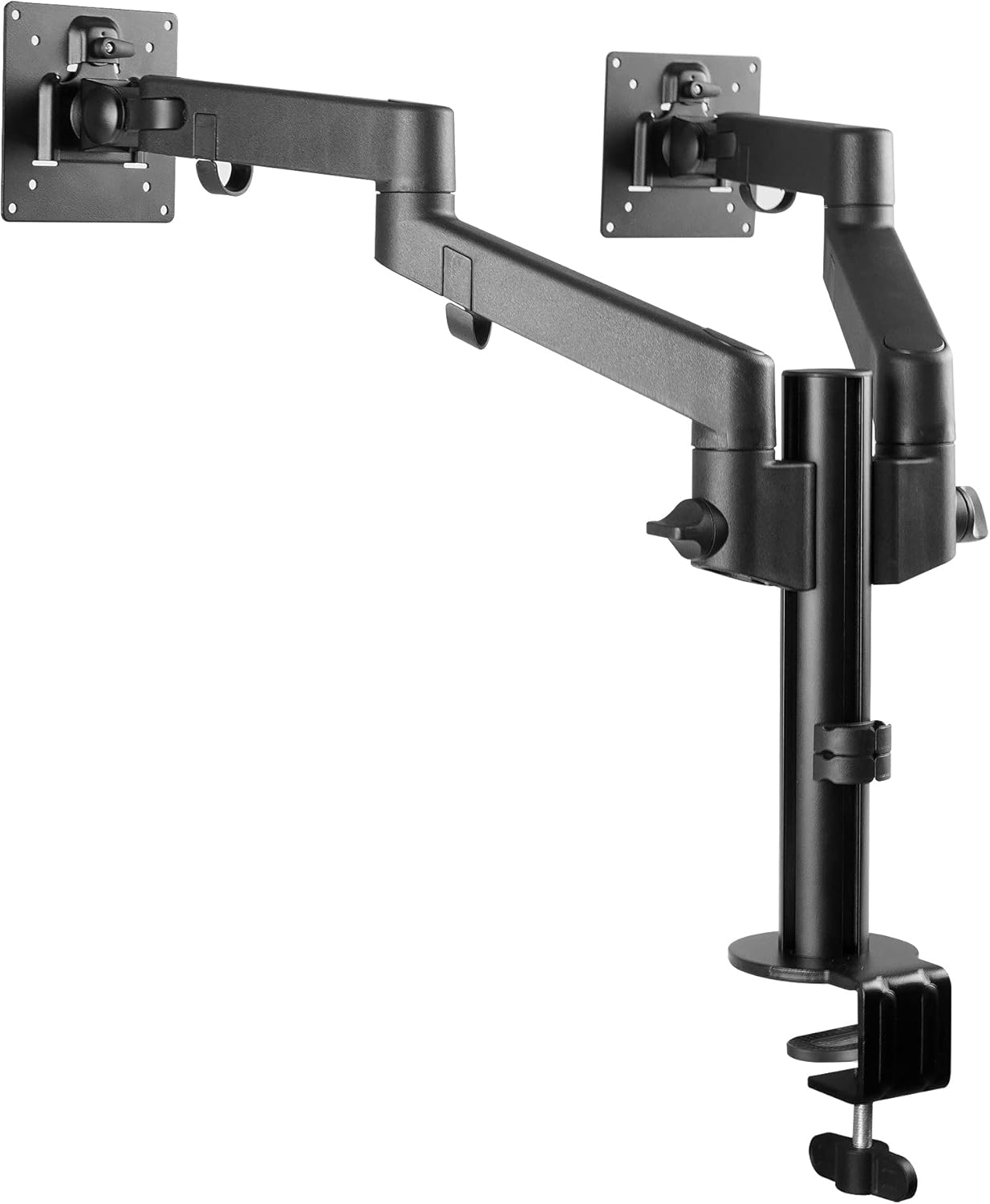SIIG Dual Monitor Desk Mount, Replaceable Articulating Arm, 14