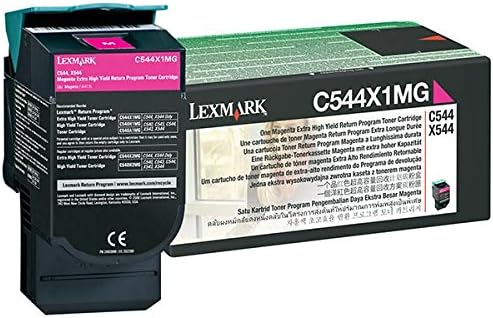 Lexmark Government C544/C546/X544/X546 Series Extra High Yield Magenta Return Program Toner New