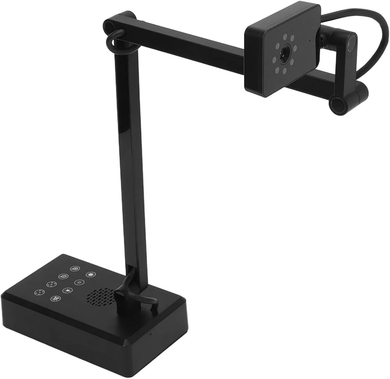 Book Scanner, 5pcs Document Camera Webcam Visualiser Image Invert Foldable for Live Demo Conferencing Work,Portable