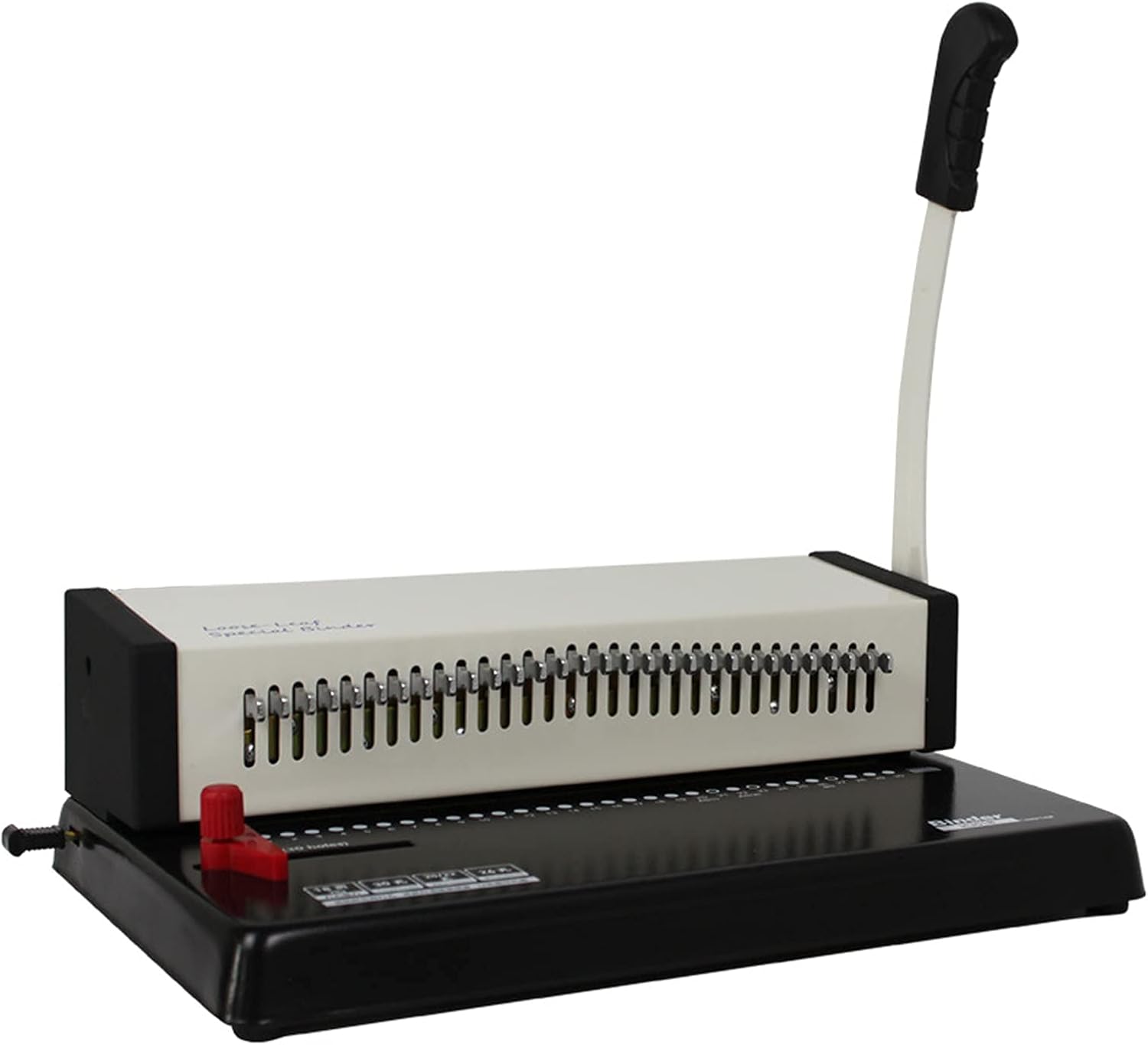 JKSVTF 30 Holes Binding Machine, 18 Sheet Punch Capacity, 200 Sheet Binding Capacity, A3, A4 and A5,Used in Schools, Offices, Black