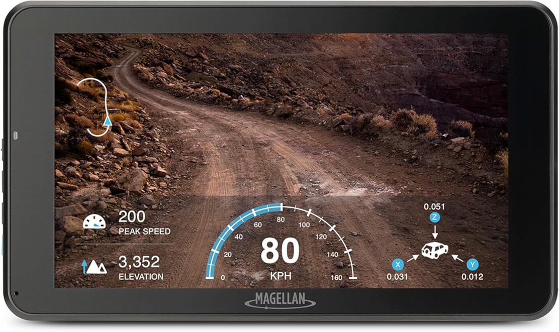 Magellan TN7881SGLUC TR7 Trail and Street GPS Navigator with A Camera