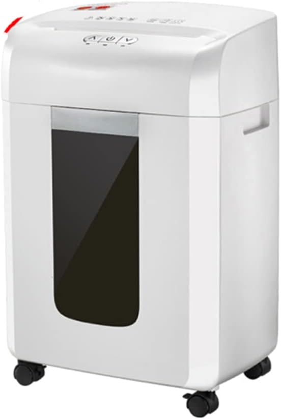 ONMYJFD Particle Paper Shredder 16L Commercial A4 Paper Waste Paper Machine 5 Grade Secret Shredder