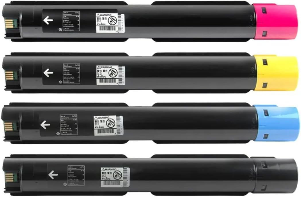 Remanufactured VersaLink C7000 C7000N Toner Cartridge for Xerox VersaLink C7000 C7000DN C7000N Printer (KYMC 4 Pack) High Yield Toner Set (106R03757, 106R03758, 106R03759, 106R03760)