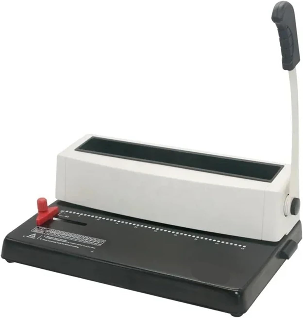 Binding Machine, Manual Spiral Coil Punch & Binding Machine Pitch 4:1 Office Binding Supplies