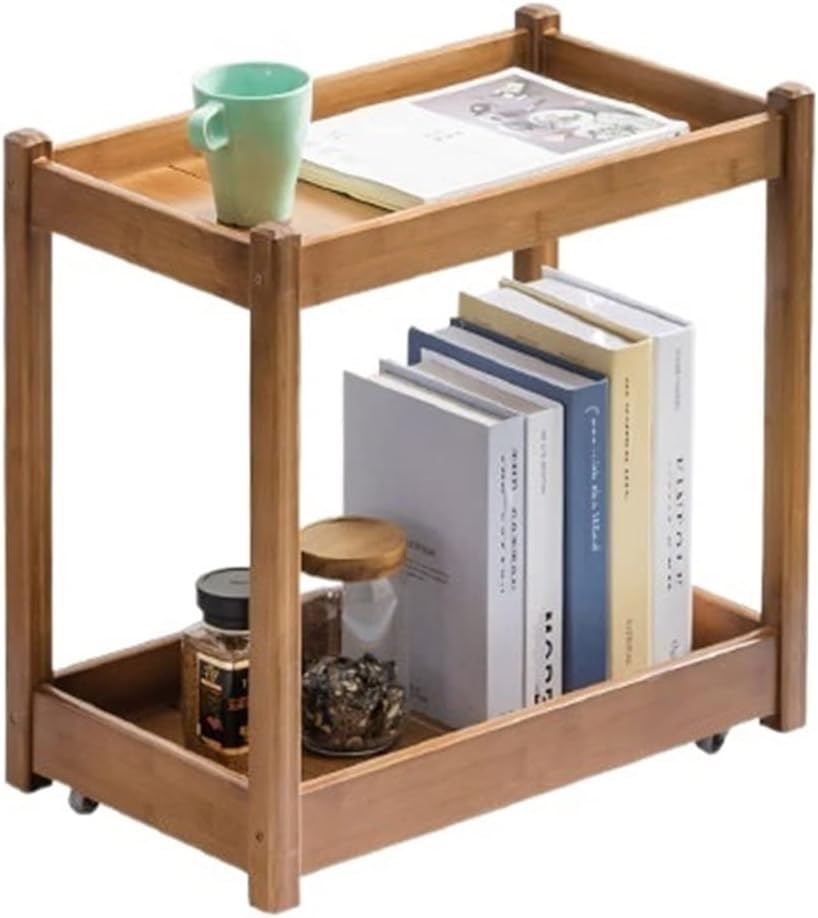 TOMYEUS Bookshelf Removable Small Bookshelf Side Cabinet Wooden Storage Cabinet Display Storage Unit Office Living Room Furniture Bookcase Storage Rack