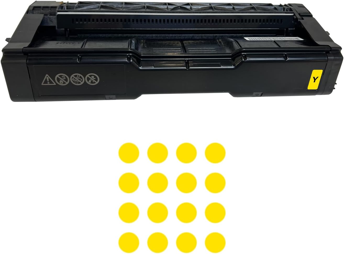 Ricoh Genuine Yellow Toner Cartridge C125 P & C125MF