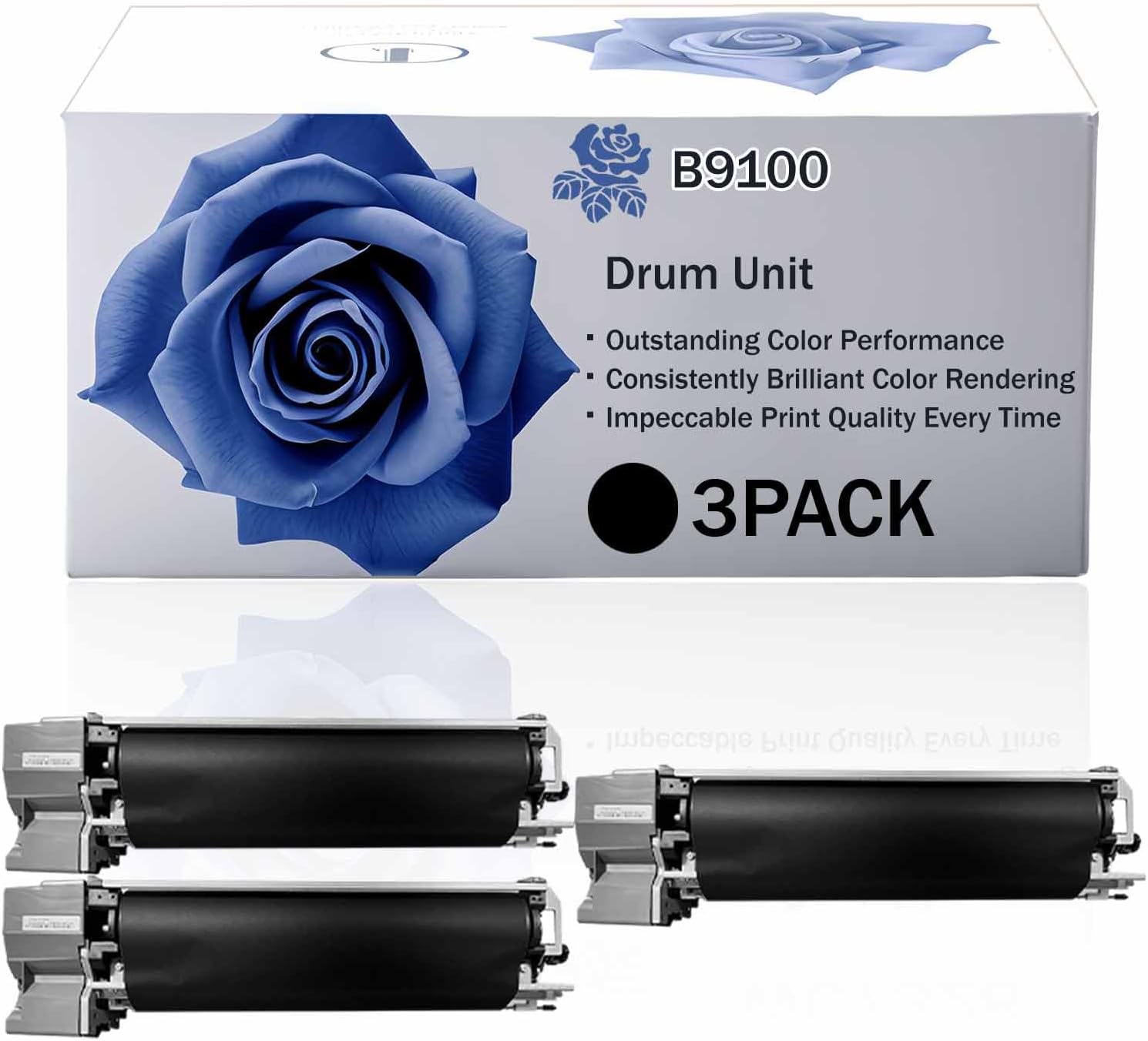 LECUU B9100 013R00684 High Yield Drum Unit Compatible for Xerox PrimeLink B9100 B9110 B9110P B9125B 9125P B9136 B9136P Printer, Premium Print Performance for Your Office Needs, 80000 Pages (BK-3PACK)