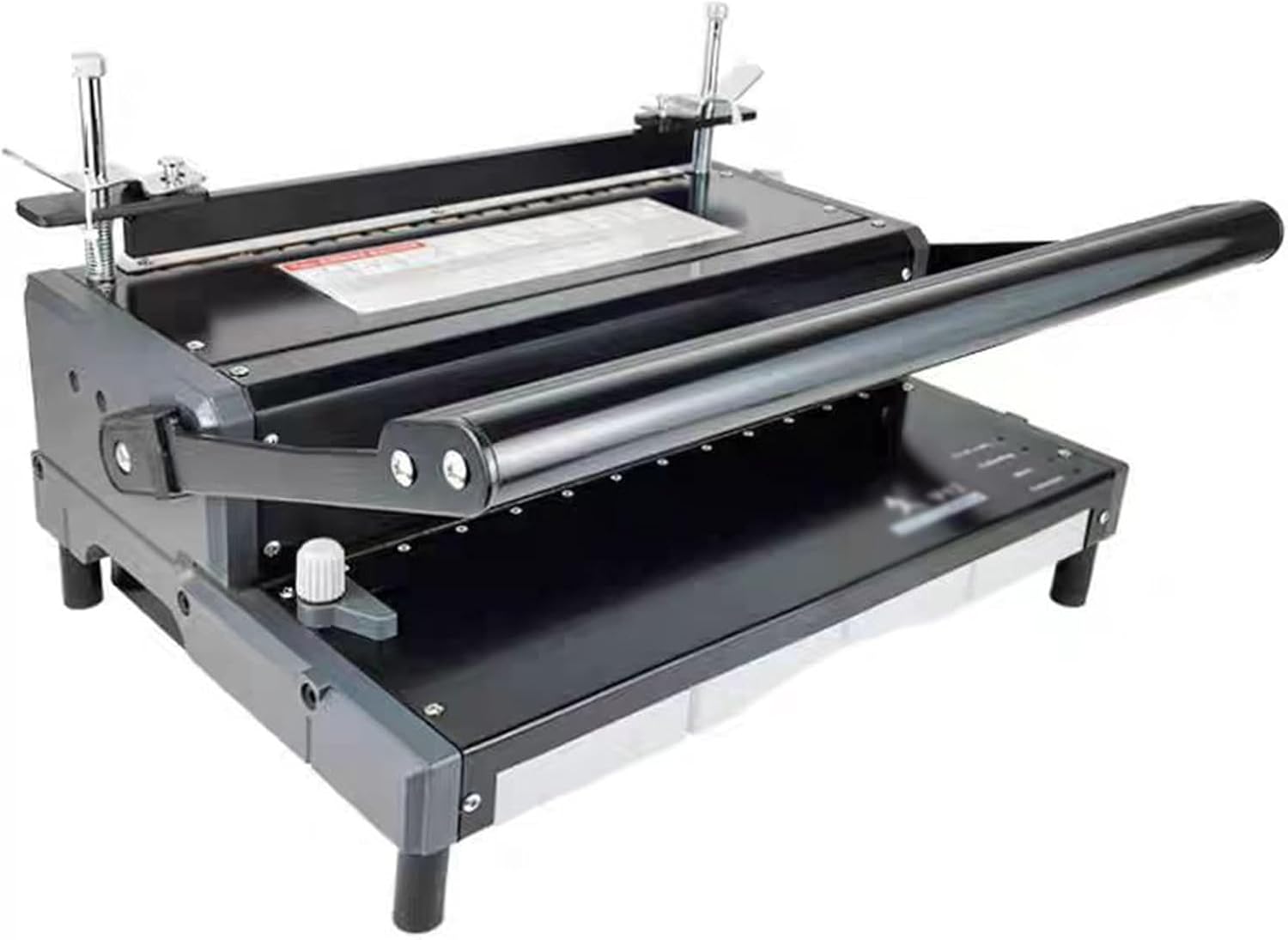 12-Hole Binding Machine, Heavy-Duty Strip Binding for Document Organization, Ideal for Home and Office Use