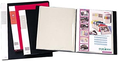 JAM PAPER Display Book - 8 1/2 x 11 (Letter Size) - Black - 48 pages per book - 12/pack