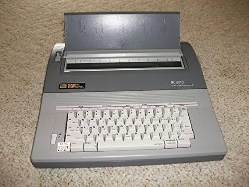 Rebuilt Discontinued Smith Corona SL 570 Typewriters by Around The Office with New Machine Guarantee, Extra Ribbons & Correction Tapes, and Dust Cover