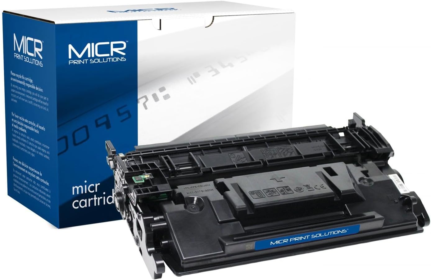 MICR Print Solutions Compatible Black High Yield MICR Toner Cartridge Replacement for HP 89X (CF289X)