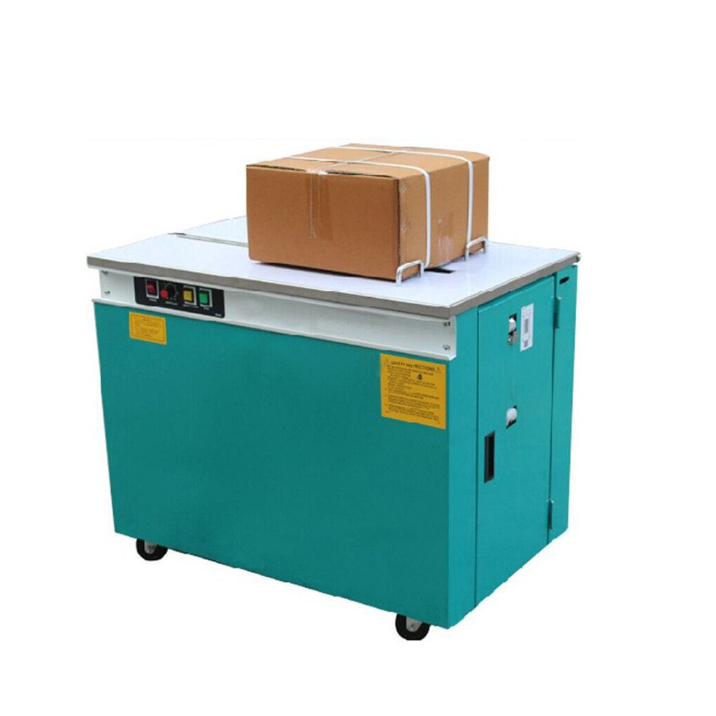 Liquor Industrial New PP Belt Band Strap Tape Automatic Binding Packer Packing Machine Supplies 110V 0.4KVA 6-15mm Width 0.5-0.8mm Thickness