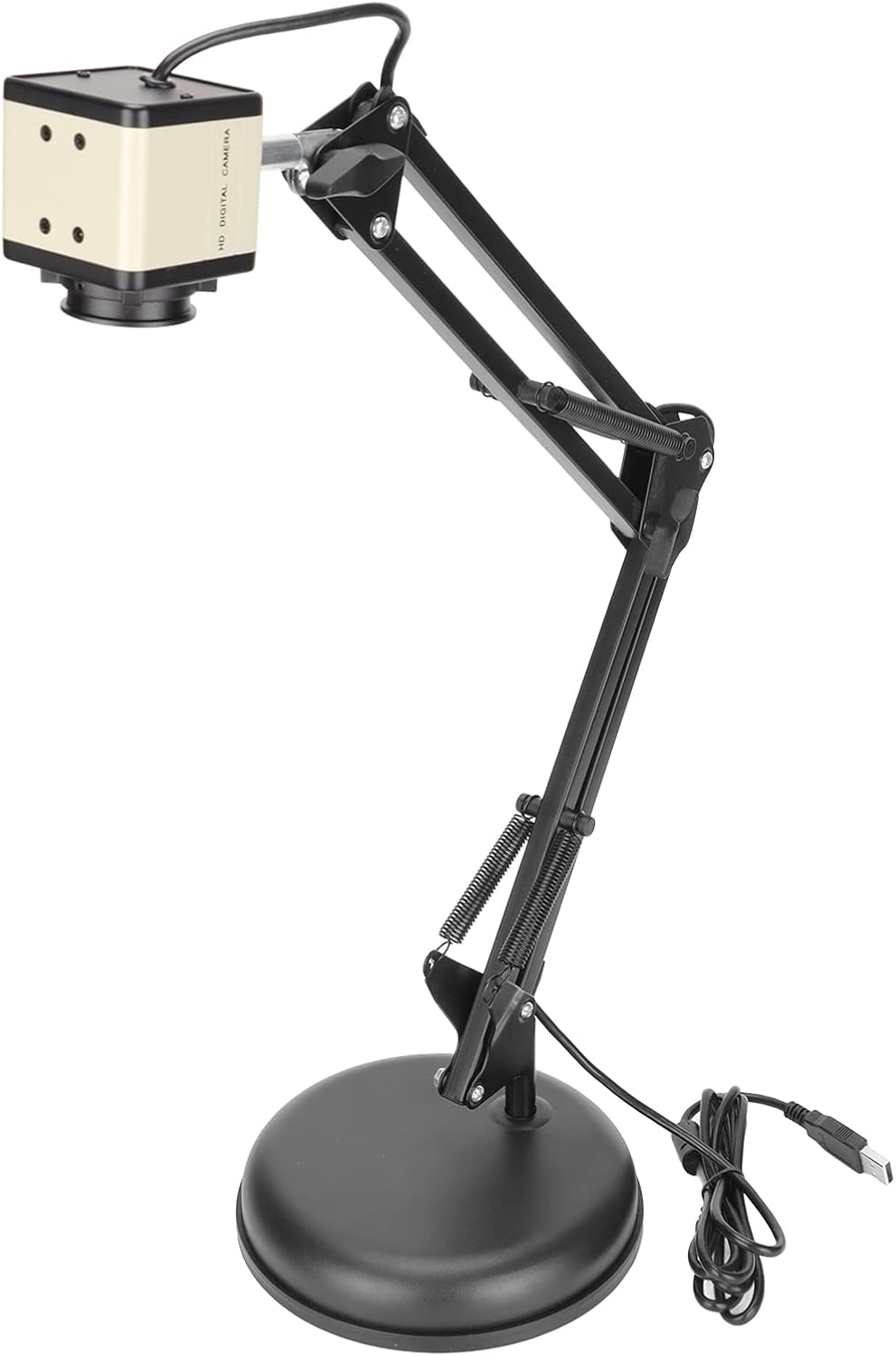 Document Camera USB20. 8MP HD Live Image, Overhead Projector for Teacher, Size 15fps 3264x2448p USB Auto Focusing Flexible, Portable Doc Camera for Distance