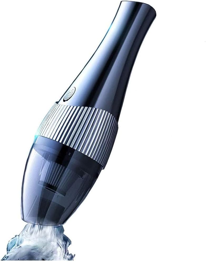 QERMXYRI Cordless Handheld Vacuum Cleaner, Charging Via USB, 120W High-Power Motor, Washable Filter, Strong Suction Power of 4500Pa,Home, Travel - Car Accessories