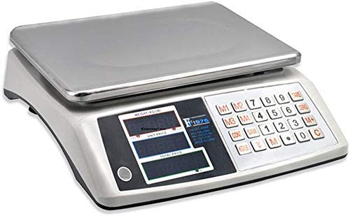 DJFKDYHPE Electronic Scales Electronic Kitchen Postal Scales Metal Weighing Scales LCD Display High-Precision