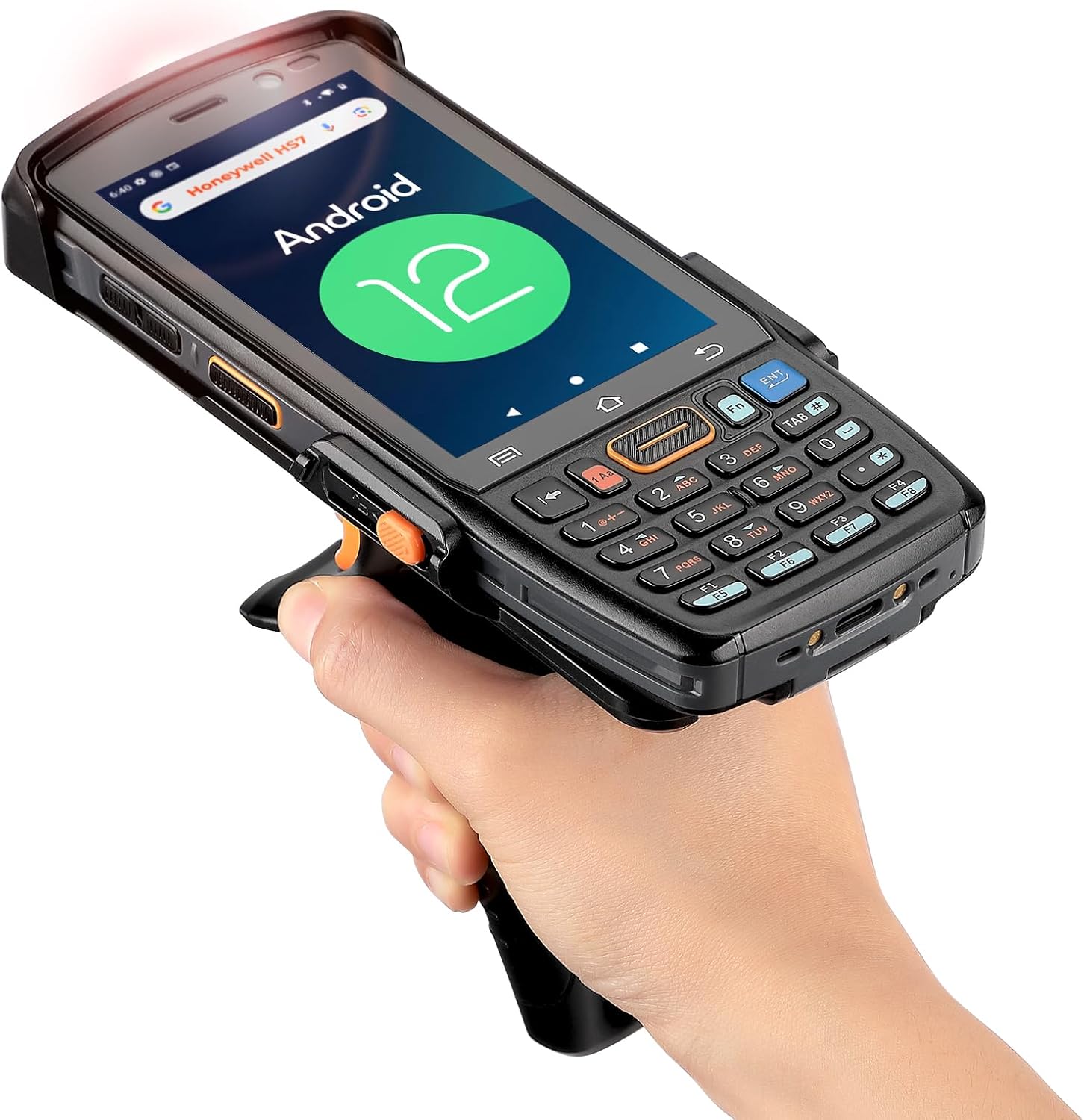 MUNBYN Android Barcode Scanner 082Pro, Android 12 PDA, Equipped with Honeywell HS7 Bar Code Scan Engine, IP67 Handheld Mobile Computer for Inventory Tracking, Warehouse, Logistics 2025