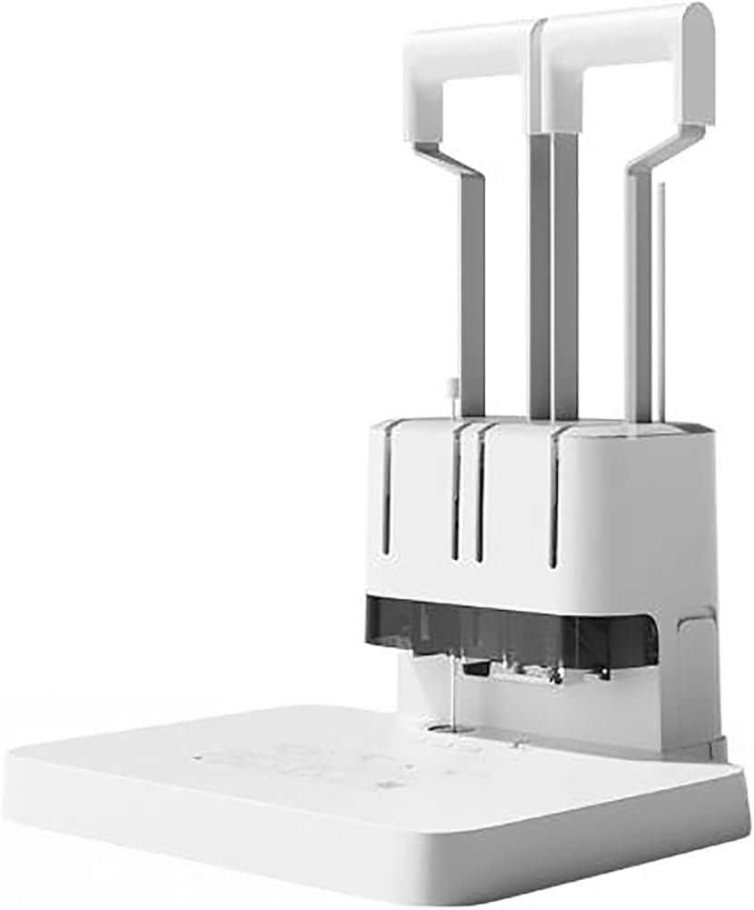 XIVUIFOI Manual Punching and Binding Machine,Financial Voucher Binding Machine,W/110 Rivet Tubes,Binding Thickness ≤40mm,Punching Diameter 5.2mm,for Accounting