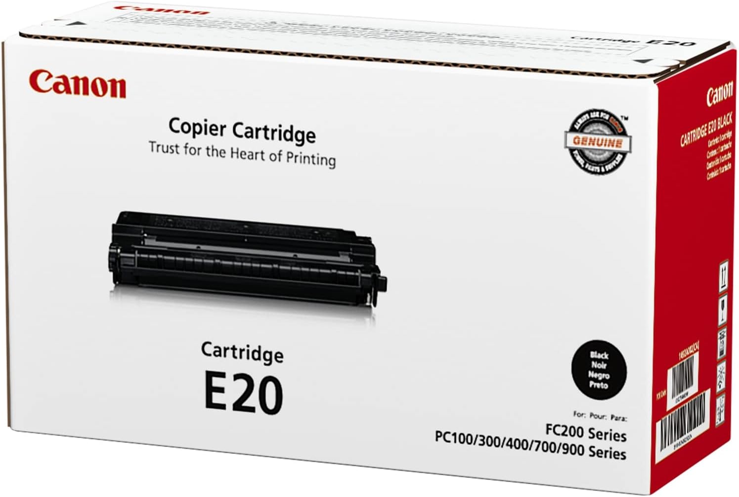 Canon E20 Black Toner Cartridge (1492A002CA)