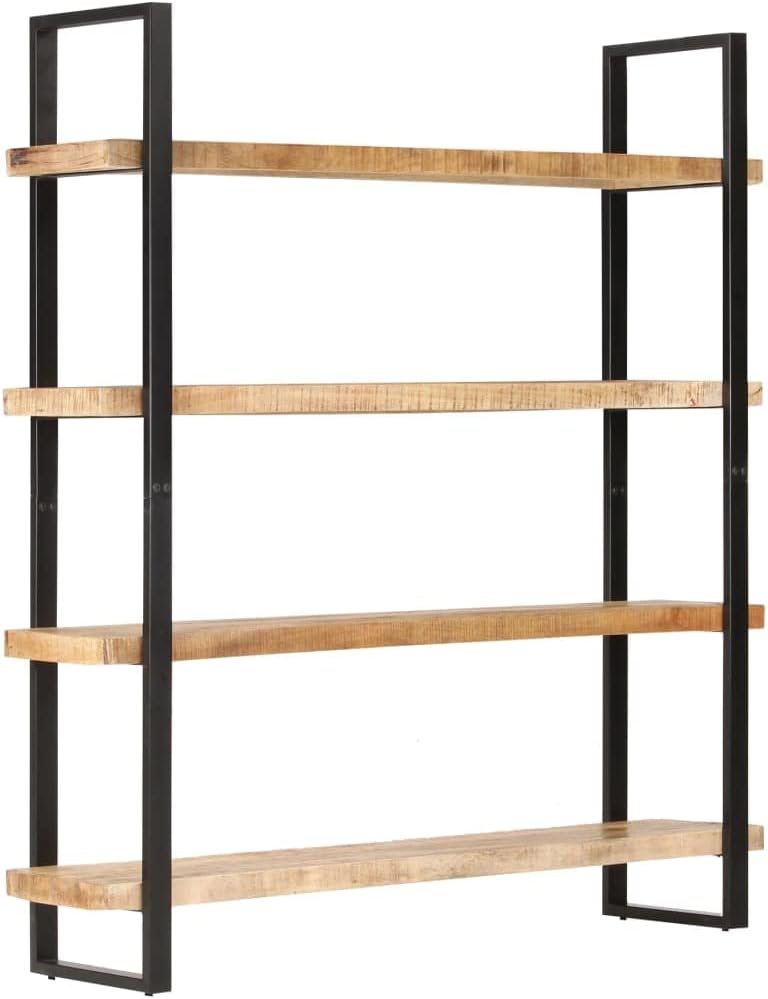 4-Tier Bookcase,Living Room Bookshelf,Office Bookshelf,Display Shelf,Living Room Decor,for Living Room, Bedroom,Home Office, 63