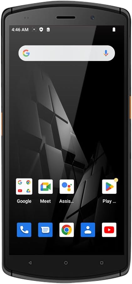 Android 12.0 Barcode Scanner Handheld PDA Terminal Support 1D/2D/QR Code 2/3/4G/ WiFi/BT/2.4G Dual Band Communication NFC and Fingerprint Function with 5.7 Inch Touchscreen for Supermarket