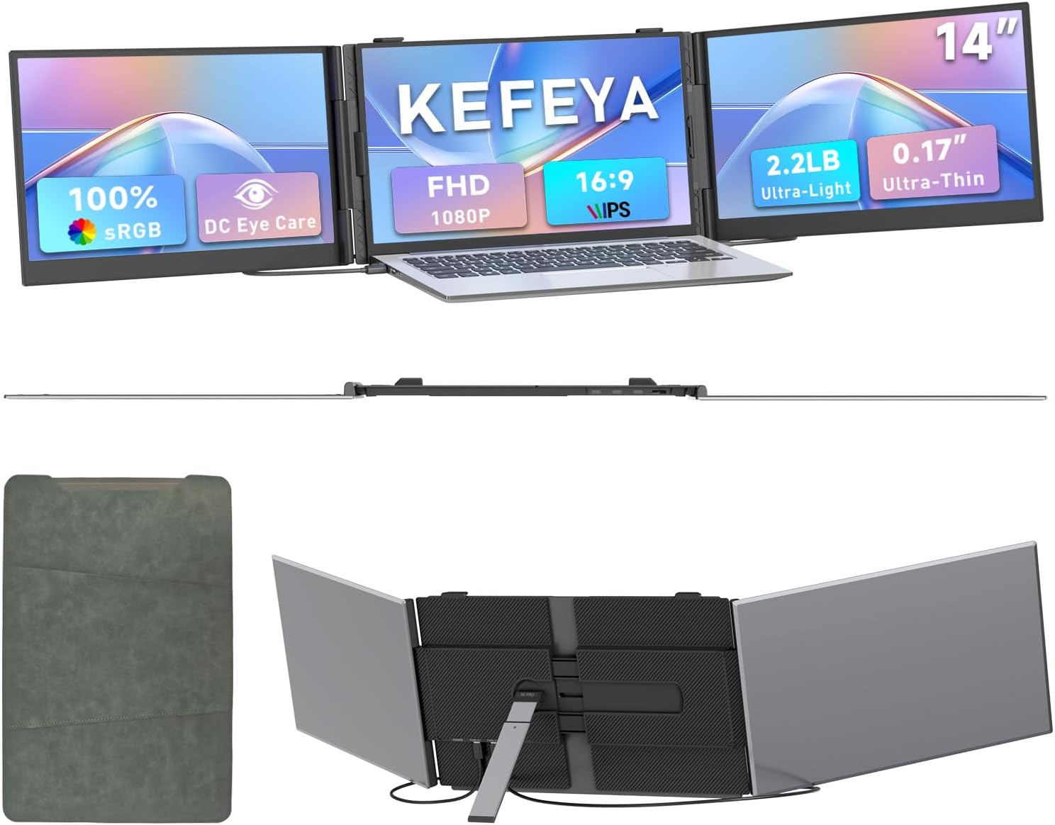 Triple Laptop Screen Extender 0.17