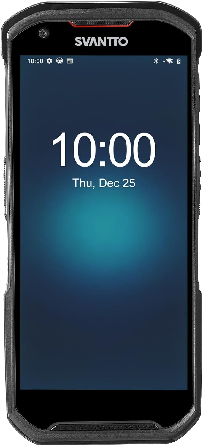 SVANTTO Android Barcode Scanner M09, Android 13 Handheld PDA Scanner, 5.5 Inch Touch Screen 6+64GB Hot-Swap for Inventory WMS