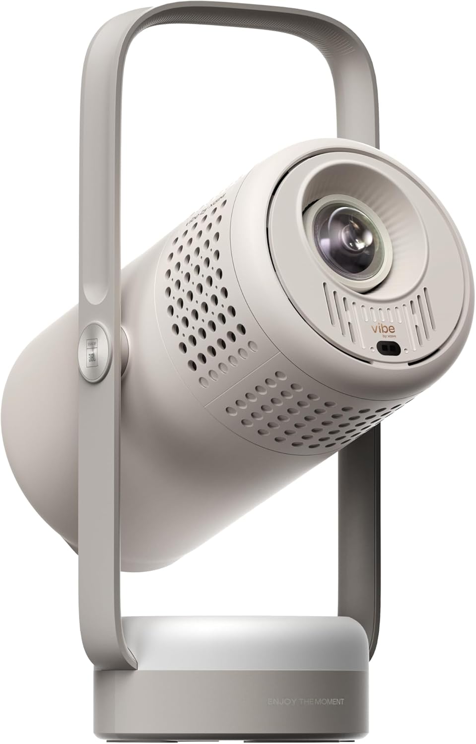 XGIMI Vibe One Battery Powered 1080P Smart Portable Projector, Google TV with Licensed Netflix, Sound by JBL, Built-in Battery, Auto Focus Auto Keystone, HD Outtdoor Movie Projector for Home(Ash)