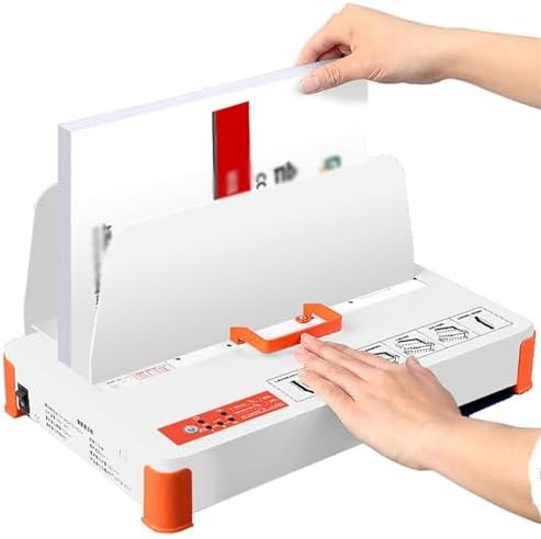 MZGYYD Hot Glue Binding Machine - Electric Hot Melt Binder for A5, A4, A3 Paper - Ideal for Offices and Schools