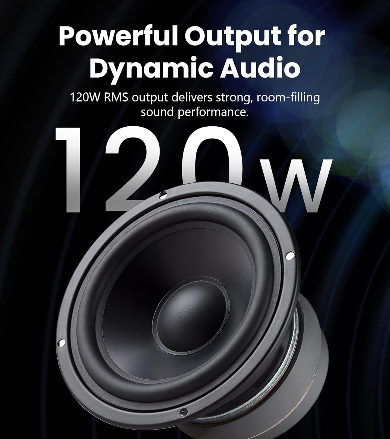 Edifier R2000DB Active Bluetooth Bookshelf Speakers - Optical Input - 2.0 Wireless Near-Field Studio Monitor Speaker - 120 Watts RMS with 53 Large Woofer Black