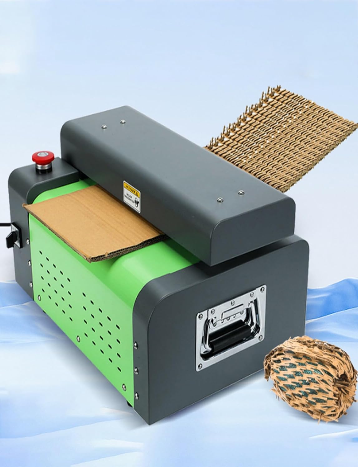 HighSpeed Cardboard Shredder Machine 300cm/Min 325mm Cutting Width Ideal for Packaging Solutions Waste Carton Paper Cutter (110V)