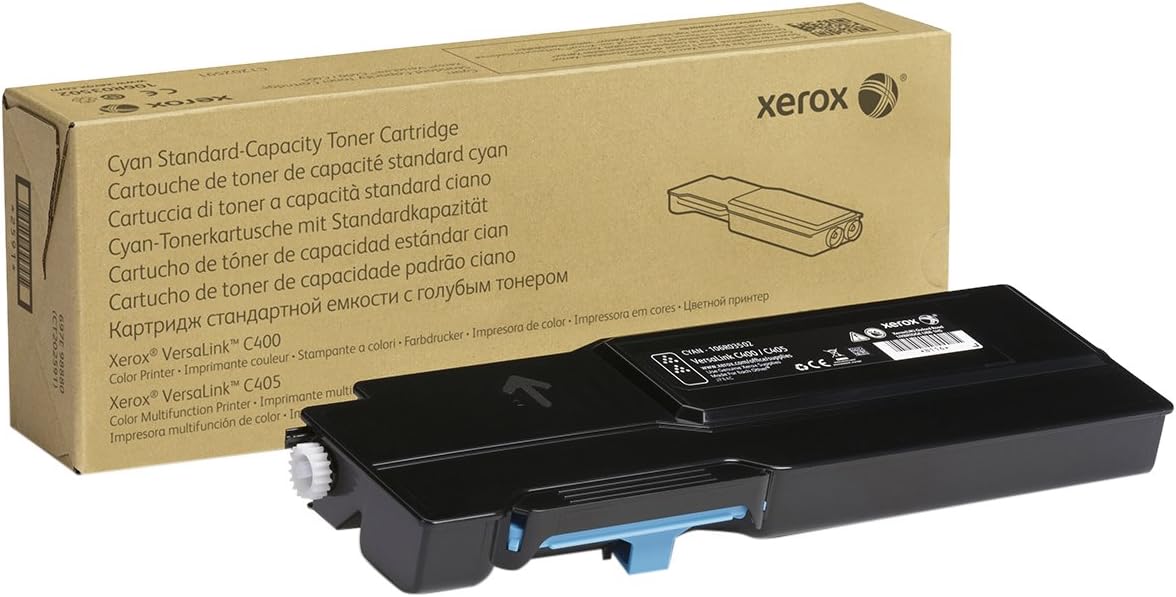 Xerox VersaLink C400/C405 Cyan Standard Capacity Toner Cartridge (2,500 Pages) - 106R03502