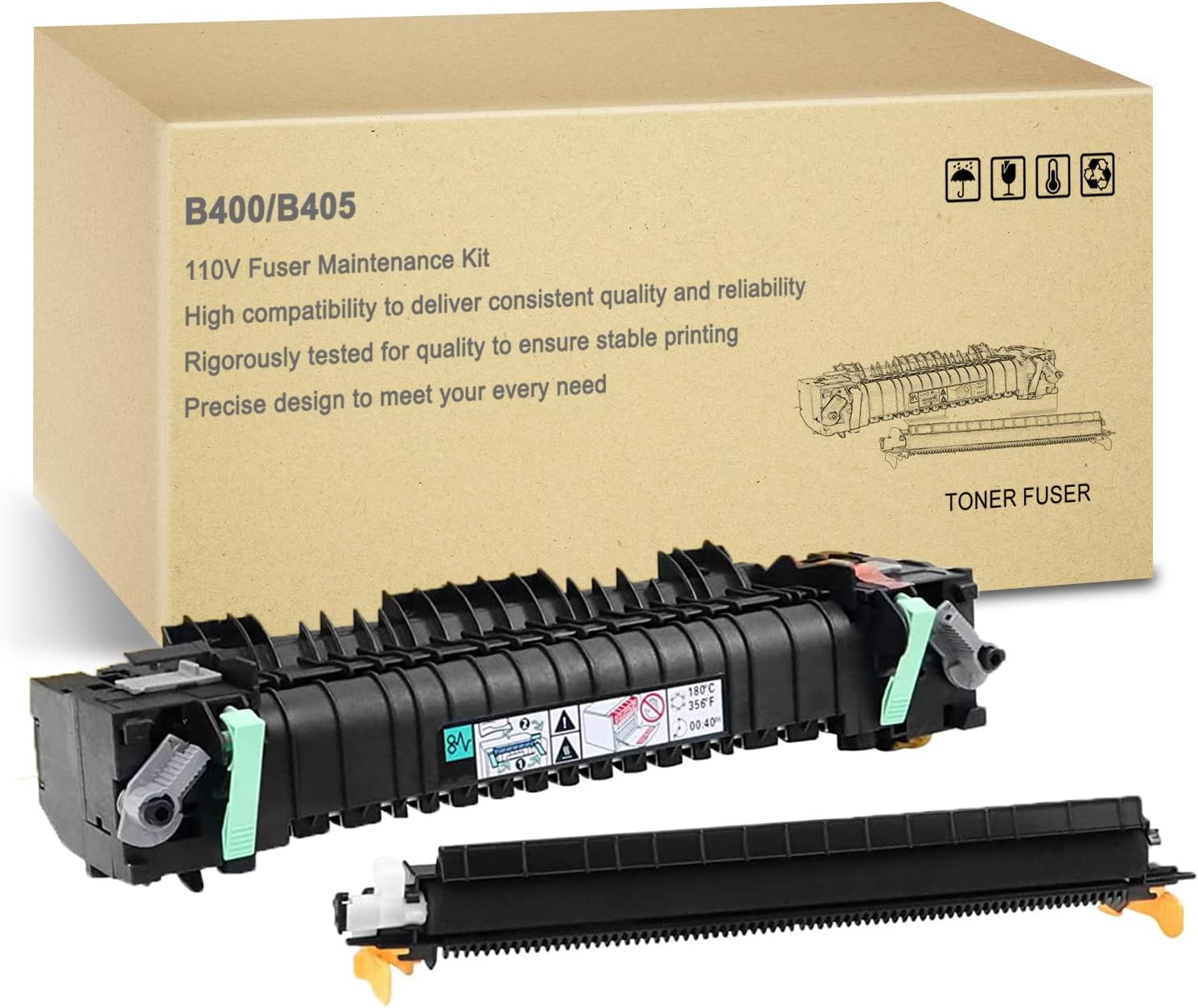 115R00119 Fuser Maintenance Kit, for Xerox VersaLink B400 B400DN B405 B405DN Printer 110V (1 Pack)