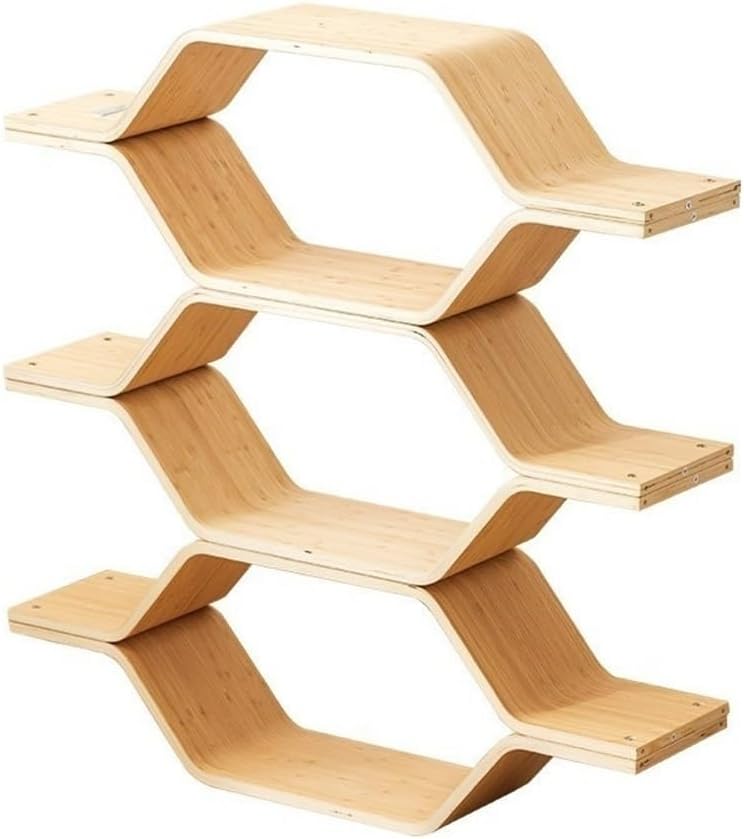 Tznyqveb Creative Bookshelf, Interesting Bookcase, Novel Book Shelf, Modern Book Shelves, Suitable for Bedroom, Living Room, Study