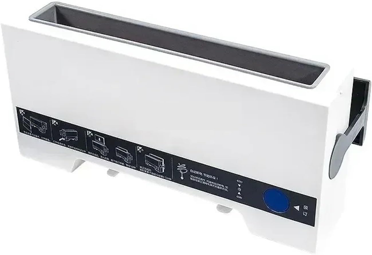 Binding Machines, A4 Hot Melt Binding Machine Small Automatic Gluing Home Office Binding Machine 4mm Thermal Cover for Document Finishing