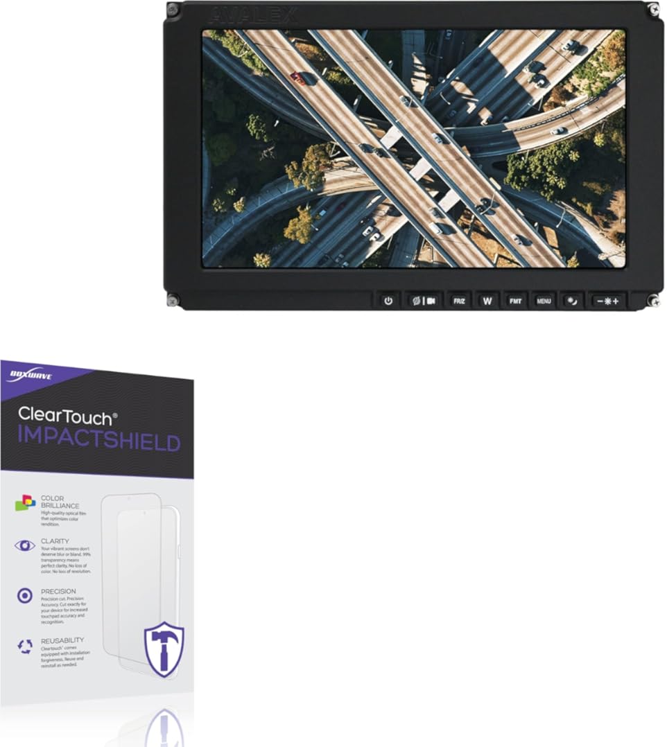 BoxWave Screen Protector Compatible With Avalex AVM4177 - ClearTouch ImpactShield (2-Pack), Impenetrable Screen Protector Flexible Film